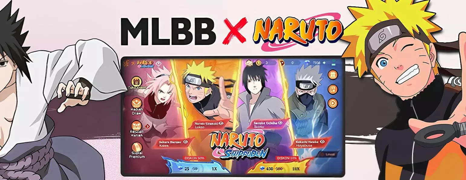 mobile legend x naruto
